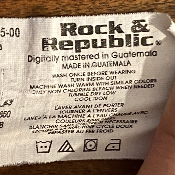 Rock & Republic Stella Flared Bootcut Jeans - Women's Size 27 Cut 04915-00 - Picture 12 of 15